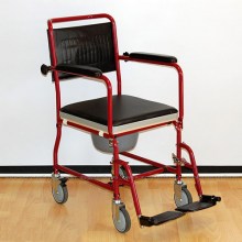 Инвалидное кресло-коляска FS 692-45/ LK 8002 (46 см) с санитарным устройством