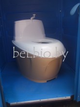 Туалетная кабина с торфяным биотуалетом Питеко 905