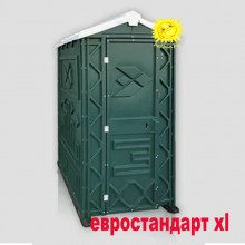 туалетная кабина евростандарт xl